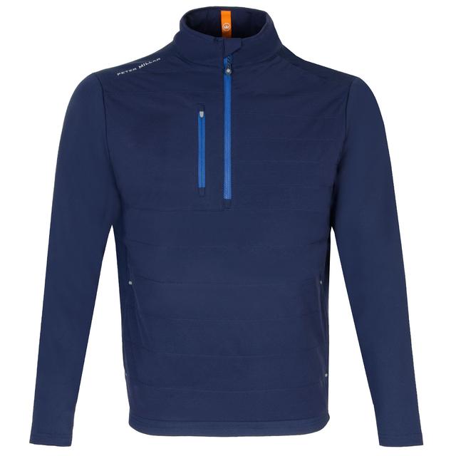 Peter Millar Weld Elite Hybrid Zip Neck Sweater on Productcaster.