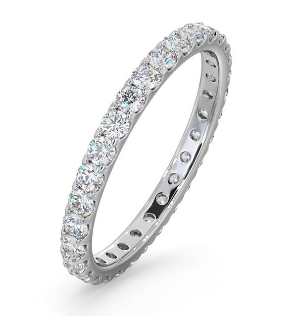 Eternity Ring Erin Platinum Diamond 1.00ct G/vs on Productcaster.