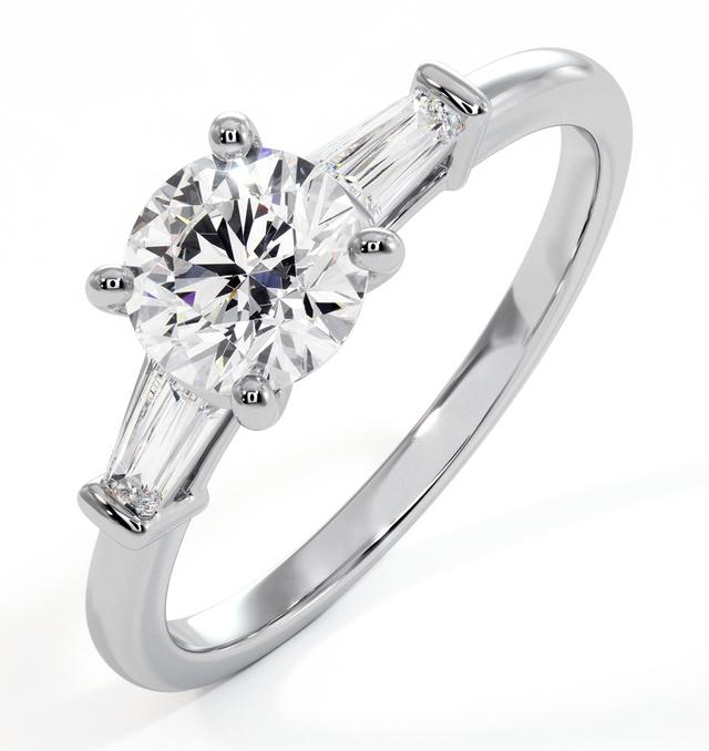 Isadora Gia Diamond Engagement Ring Platinum 0.90ct G/vs2 on Productcaster.