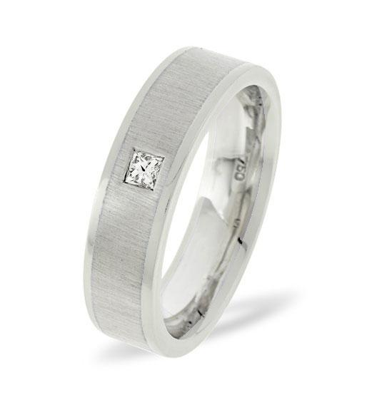 Leah Platinum Diamond Wedding Ring 0.07ct G/vs on Productcaster.