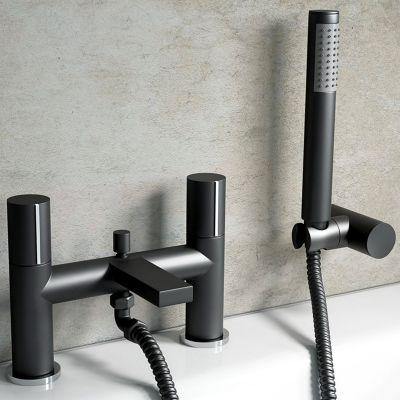 Origins Atlas DV Bath Shower Mixer - Metallic Grey on Productcaster.