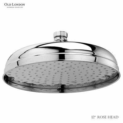 Old London Apron Fixed Traditional Style Shower Head on Productcaster.