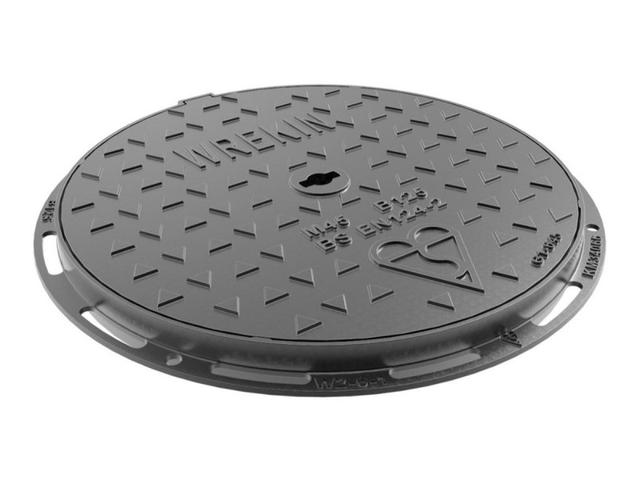 Wrekin 450mm Diameter B125 Ductile Iron Cover and Frame DMS1B2 45D on Productcaster.