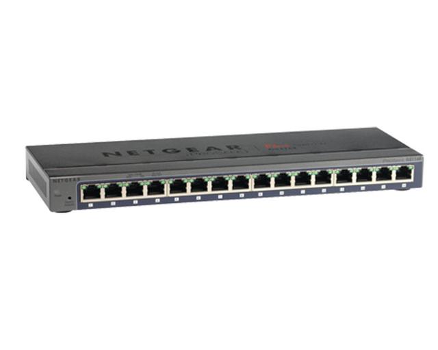 Netgear ProSafe GS116E 16PT Gigabit Smart Managed Plus Switch on Productcaster.