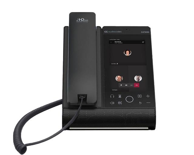 AudioCodes C470HD IP Phone WiFi Dual Band TEAMS Edition (TEAMS-C470-D on Productcaster.