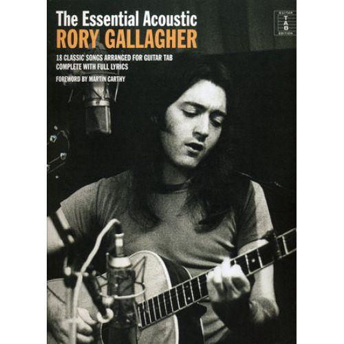 Music Sales Gallagher Rory - Essential Acoustic - Guitar Tab on Productcaster.