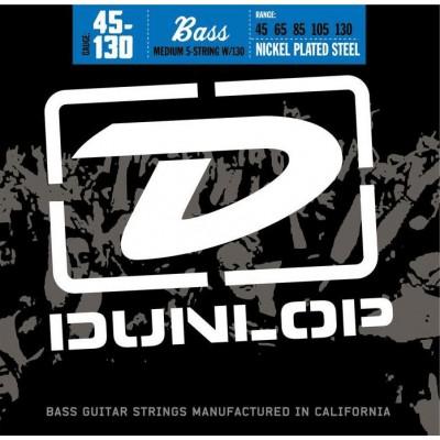 Jim Dunlop Dbn45130 Nickel Wound Medium 5c 45-130 on Productcaster.