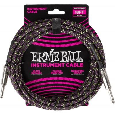 Ernie Ball Gaine Tissée 5,5m Purple Python on Productcaster.