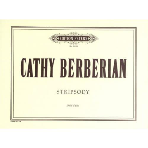 Edition Peters Berberian Cathy - Stripsody on Productcaster.