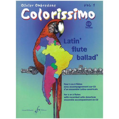 Billaudot Ombredane Olivier - Colorissimo Vol.1 + Cd - Flute on Productcaster.