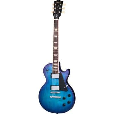 Gibson Usa Les Paul Studio Blueberry Burst Black Trim on Productcaster.