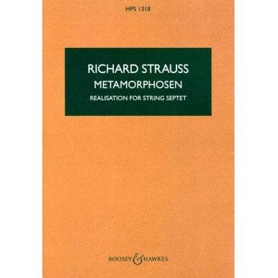 Boosey & Hawkes Strauss Richard - Metamorphosen - Conducteur Poche on Productcaster.