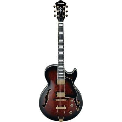 Ibanez Artcore Expressionist Ag95qadbs Dark Brown Sunburst on Productcaster.