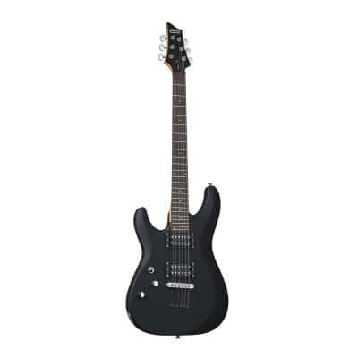 Schecter Gaucher C 6 Deluxe Satin Black on Productcaster.