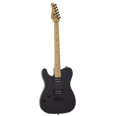 Schecter Gaucher Lh Pt Black M m, Black on Productcaster.