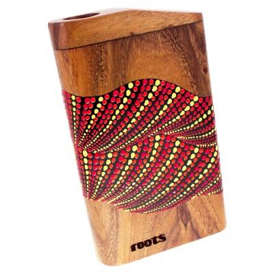 Roots Percussion Travel Didgeridoo Peint - Tonalite D on Productcaster.