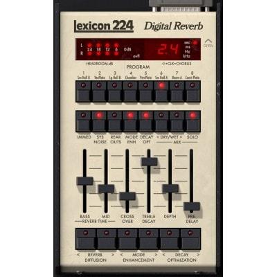 Universal Audio Uad Lexicon 224 Digital Reverb • Plug-ins on Productcaster.