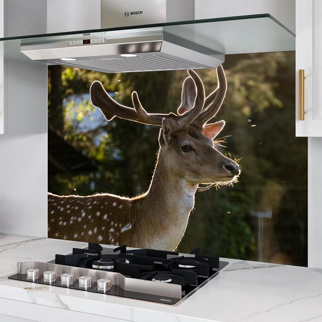 Simply Glass - Deer (Size: 1000mm(w) x 700mm(h)) on Productcaster.