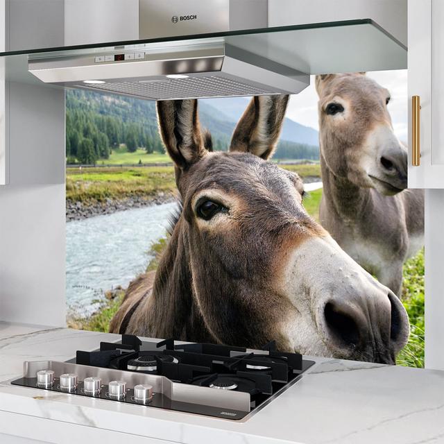 Simply Glass - Donkey (Size: 900mm(w) x 600mm(h)) on Productcaster.