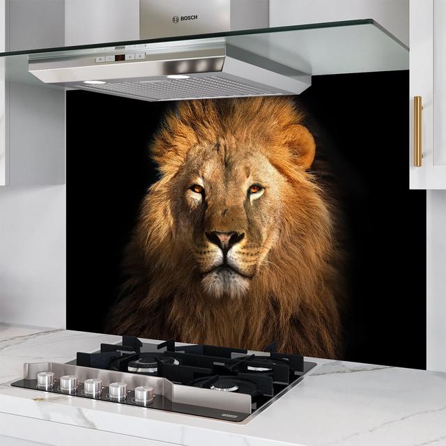 Simply Glass - Lion Portrait - 750mmw-x-600mmh on Productcaster.