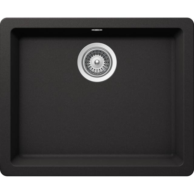 Schock Quadro N100 Granite Sink (Sink Colour: Nero) on Productcaster.