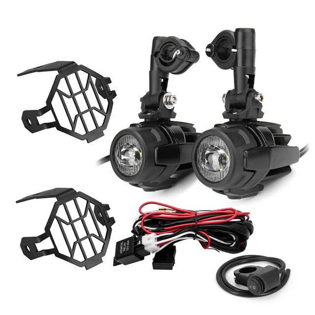Feux led longue portée + antibrouillard xvs 125 (ve011) - yamaha- adap on Productcaster.