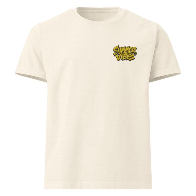 Sommer Vibes Oversized T-Shirt | Minimalistische Strand Küsten Streetwear on Productcaster.