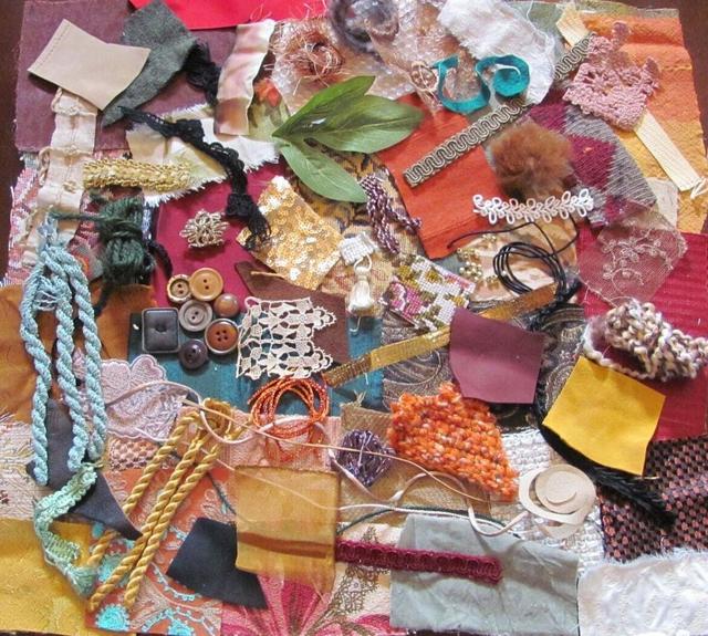 Slow Stitch Junk Journal Kit Verschiedene Textilzuschnitte - 70+ verschiedene - Antique Vintage Crafts Scraps Bundle Snippet Crazy Quilt on Productcaster.