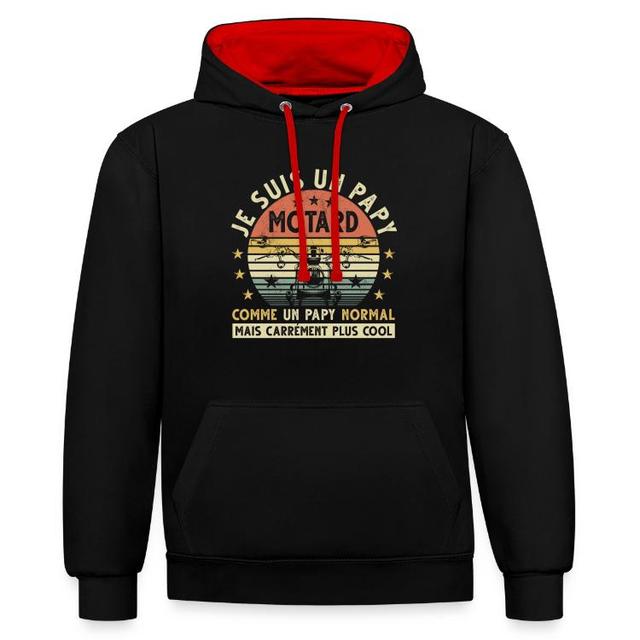 Papi Motard, Motard | Sweat-shirts | Motard Papy Moto Humour Cadeau Motorcycle Retraite on Productcaster.
