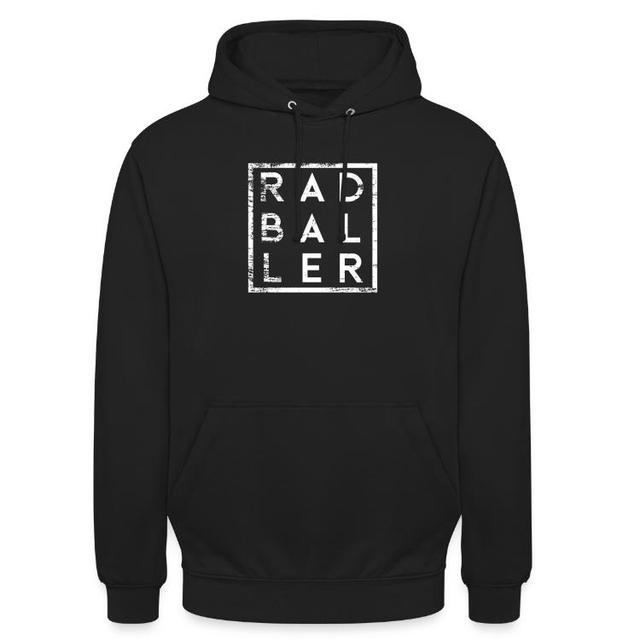 radball Unisex Hoodie | Hohe Qualität Pullover & Hoodies | Entdecke individuelle Kleidung bei Spreadshirt | "Radball Minimalismus Radballer" Entworfen on Productcaster.