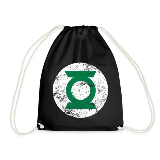 Superhelden, Dc Comics | Taschen & Rucksäcke | Justice League Green Lantern Logo Vintage on Productcaster.