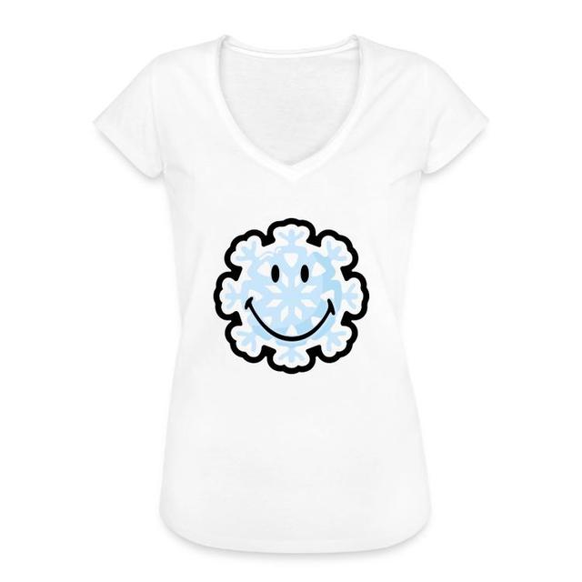| T-shirts | Smiley Snow Flake on Productcaster.