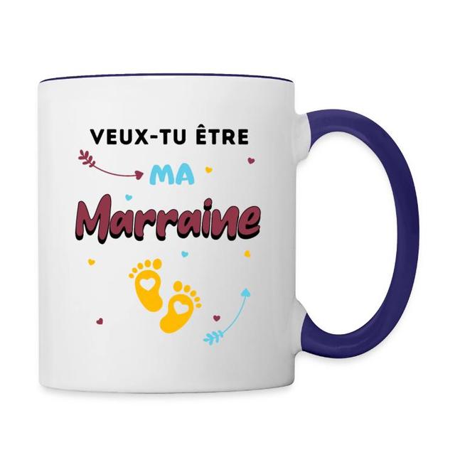 Marraine | Mugs et récipients | Veux Tu Être Ma Marraine on Productcaster.