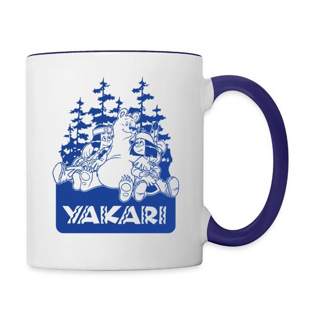 Yakari, Yakari | Mugs et récipients | Yakari L'ours Avec Yakari Et Arc-en-ciel Tee Shirt on Productcaster.