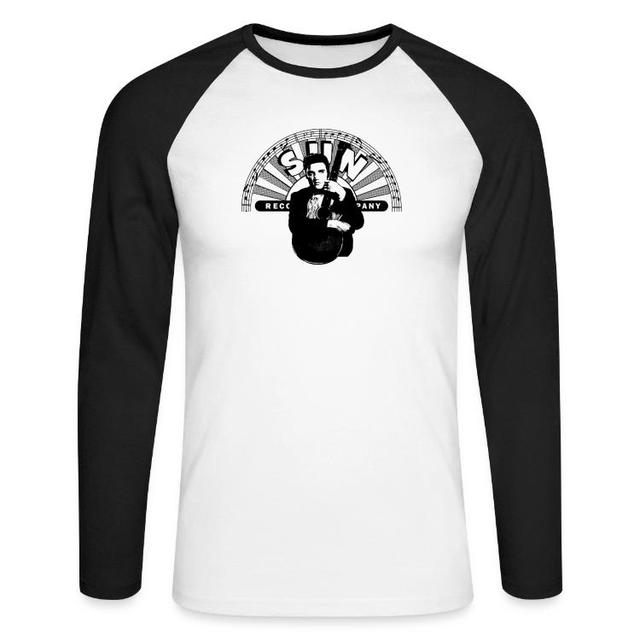 Elvis Presley, Elvis | Manches longues | Elvis Presley Elvis Avec Guitare & Logo Sun Record on Productcaster.