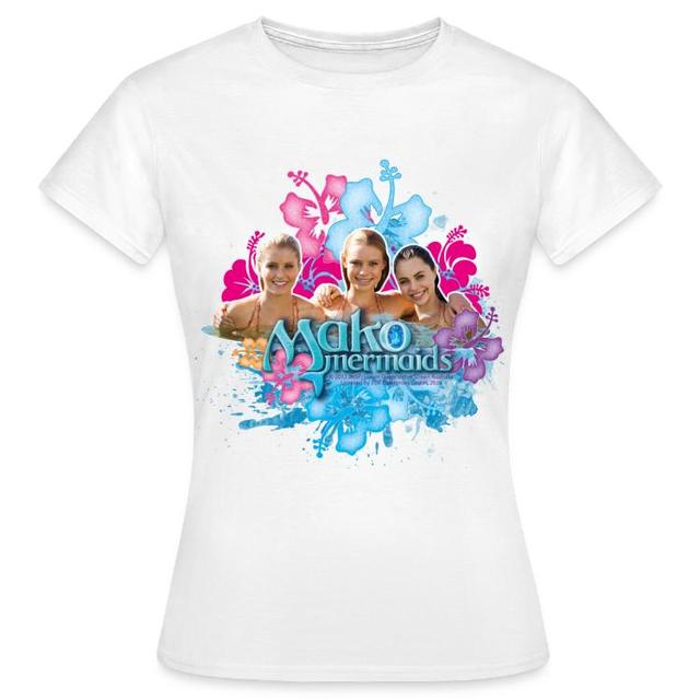 Frauen T-Shirt | Hohe Qualität T-Shirts | Entdecke individuelle Kleidung bei Spreadshirt | "Mako Einfach Meerjungfrau Sirena, Lyla, Nixie" Entworfen v on Productcaster.