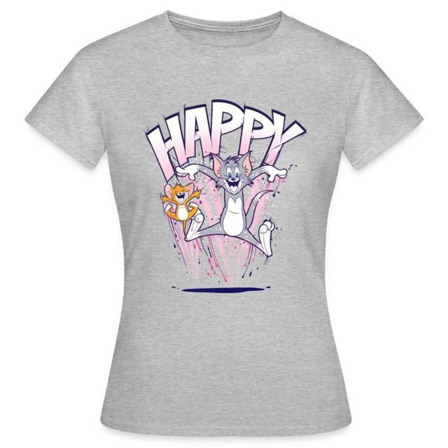 | T-shirts | Tom Et Jerry Amis Happy on Productcaster.