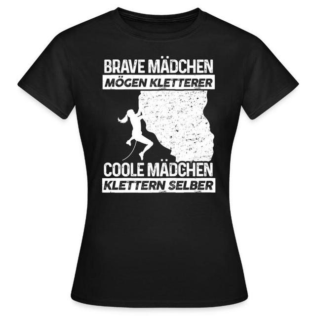 Klettern | T-Shirts | Coole Mädchen Klettern Selber Geschenk on Productcaster.