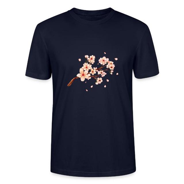 kirschblüte Stanley/Stella Unisex Bio-T-Shirt CRAFTER | Hohe Qualität T-Shirts | Entdecke individuelle Kleidung bei Spreadshirt | "Kirschblüte" Entwor on Productcaster.