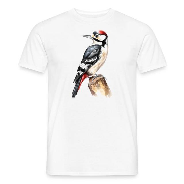 Buntspecht | T-Shirts | Buntspecht Vogel Specht Wald Tier on Productcaster.