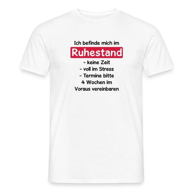Ruhestand, Rente | T-Shirts | Shirt "ich Befinde Mich Im Ruhestand", Rente, on Productcaster.