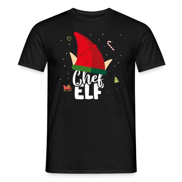 Weihnachten | T-Shirts | Chef Elf Partnerlook Weihnachten Familie Kinder on Productcaster.
