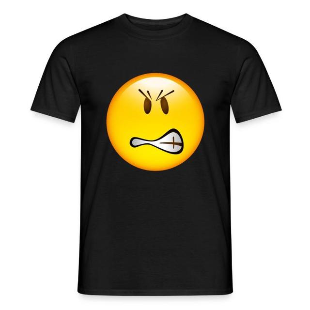 | T-shirts | Smiley Glossy Angry on Productcaster.