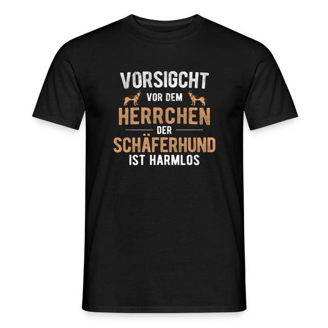 schäferhund Männer T-Shirt | Hohe Qualität T-Shirts | Entdecke individuelle Kleidung bei Spreadshirt | "Deutscher Schäferhund Deutschen Schäferhund" E on Productcaster.