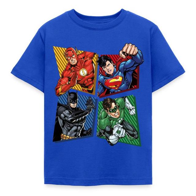 lizenzen-verlage Kinder T-Shirt | Hohe Qualität T-Shirts | Entdecke individuelle Kleidung bei Spreadshirt | "Dc Comics Justice League Superhelden" Ent on Productcaster.