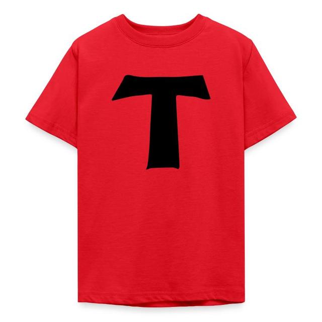 tkkg Teenager T-Shirt | Hohe Qualität T-Shirts | Entdecke individuelle Kleidung bei Spreadshirt | "Tkkg T Wie Tim Kostüm" Entworfen von TKKG on Productcaster.