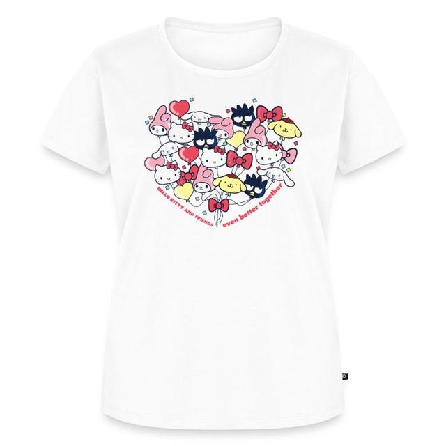 | T-shirts | Hello Kitty Et Ses Amis Ballons En Forme De Cœur on Productcaster.